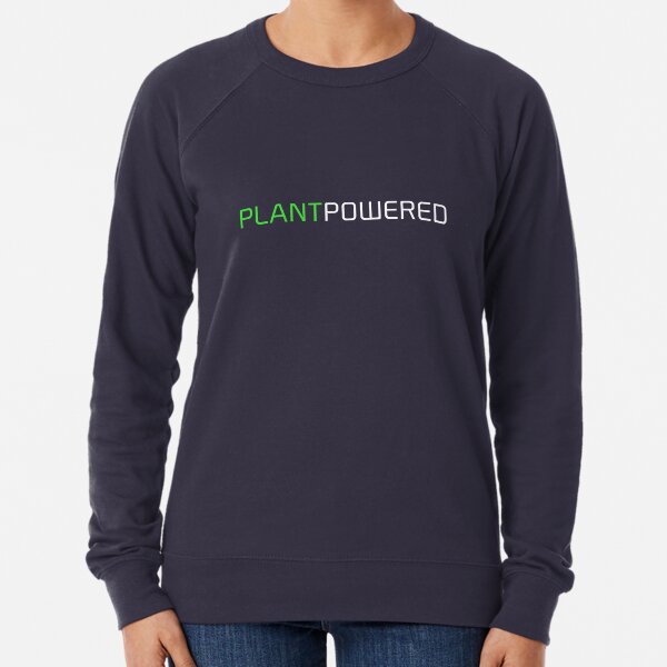 Plant Powered Vegan Lightweight Sweatshirt