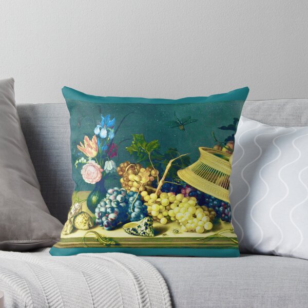 Item preview, Still Life of Flowers, Fruit, Shells, and Insects by Balthasar van der Ast (digitally enhanced)  designed and sold by Amanda1775.