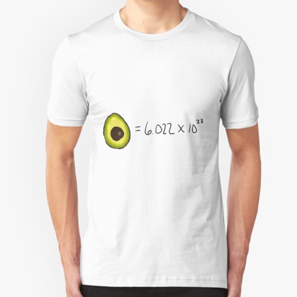 avacado's number Slim Fit T-Shirt