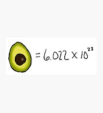 avacado's number Photographic Print