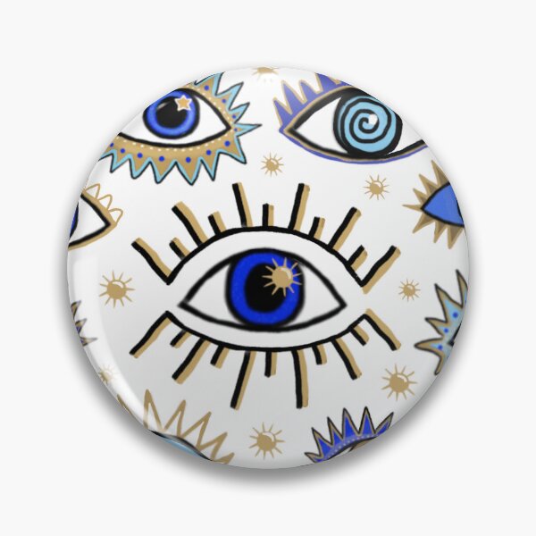 Item preview, Mal de Ojo Blue designed and sold by Cynthia De La Torre.