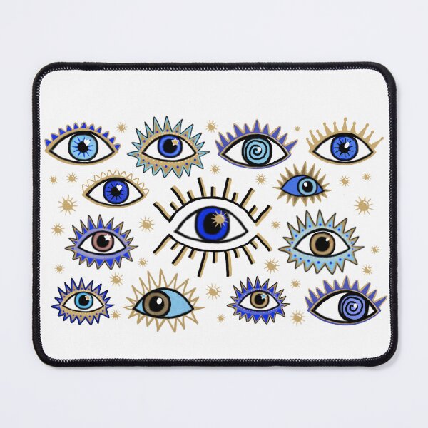 Item preview, Mal de Ojo Blue designed and sold by Cynthia De La Torre.