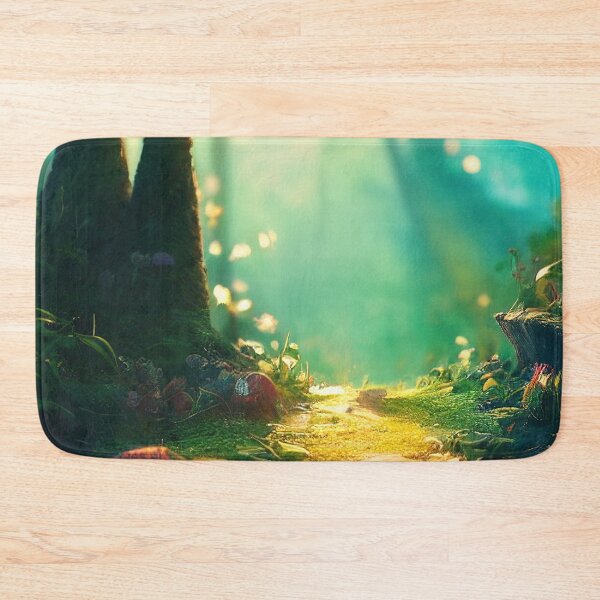 Item preview, Fairytale forest path magical lighting illustration designed and sold by RK - Shop.