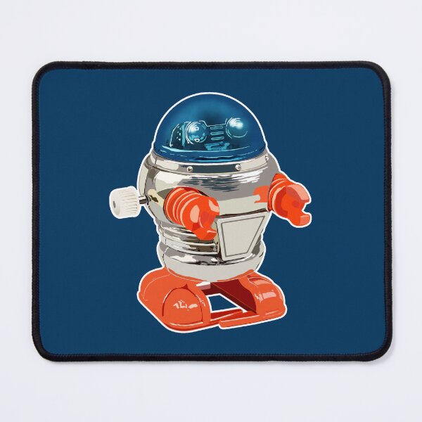 Item preview, Rascal Robot - Retro Wind-Up Toy designed and sold by CellularSong.