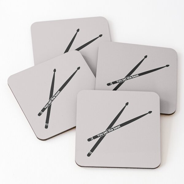 Item preview, You Set The Beat Drumsticks - Weapons Of Mass Percussion For Drum Players And Funny Drummers   designed and sold by Funwithmusic.