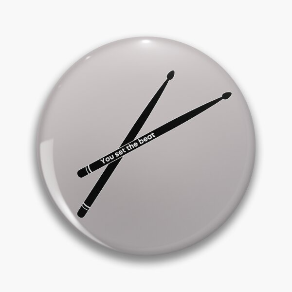 Item preview, You Set The Beat Drumsticks - Weapons Of Mass Percussion For Drum Players And Funny Drummers   designed and sold by Funwithmusic.