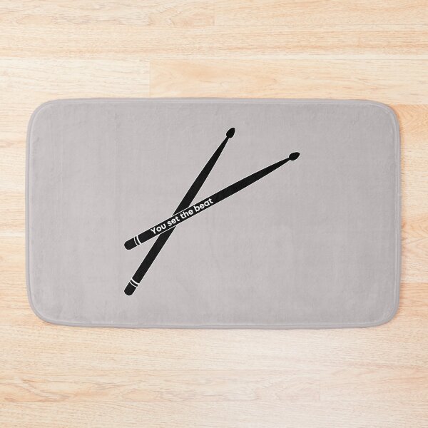 Item preview, You Set The Beat Drumsticks - Weapons Of Mass Percussion For Drum Players And Funny Drummers   designed and sold by Funwithmusic.
