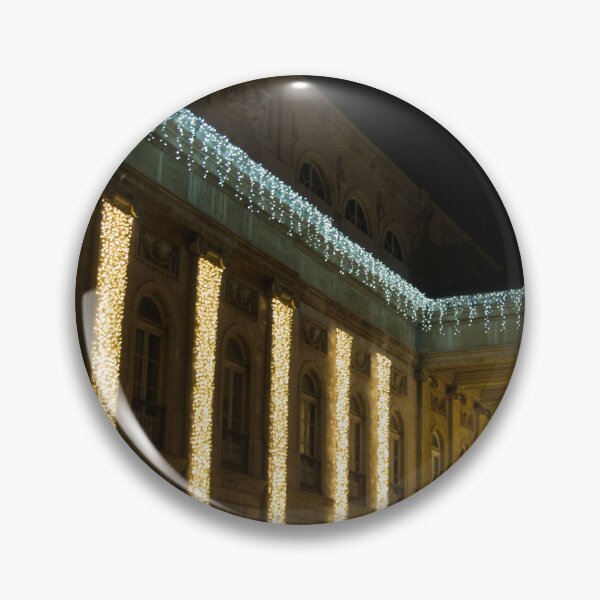 Item preview, Illuminated building photographed at night designed and sold by Montrepeneuer.