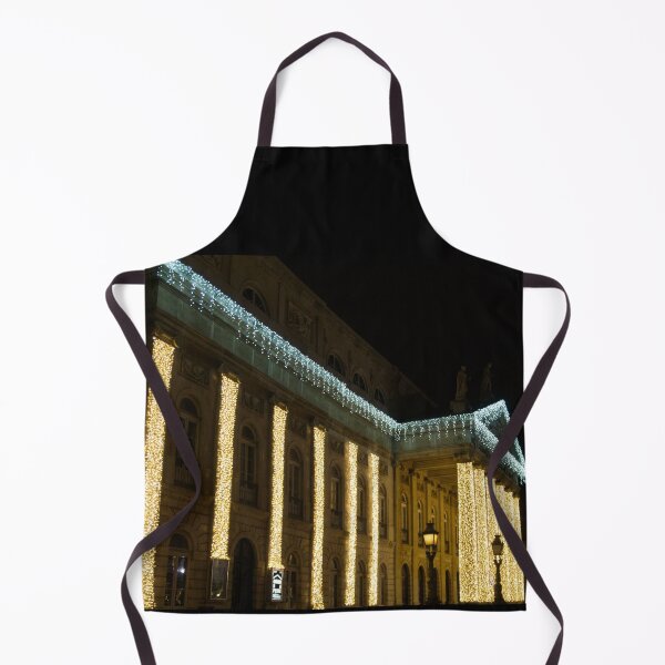 Item preview, Illuminated building photographed at night designed and sold by Montrepeneuer.