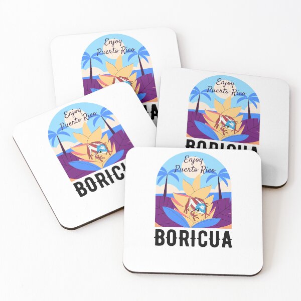 Item preview, Enjoy Puerto Rico Coqui Sticker designed and sold by Suzy Perez Art.