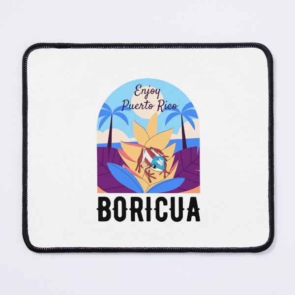 Item preview, Enjoy Puerto Rico Coqui Sticker designed and sold by Suzy Perez Art.