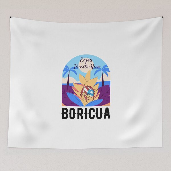 Item preview, Enjoy Puerto Rico Coqui Sticker designed and sold by Suzy Perez Art.