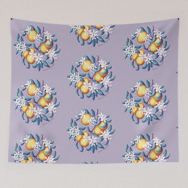 Item preview, Orange Blossom illustration designed and sold by AmberMaeJacobs.
