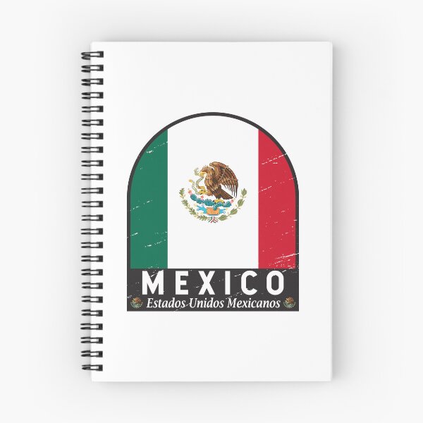Item preview, Mexico Flag Emblem Distressed Vintage designed and sold by KrisSidDesigns.