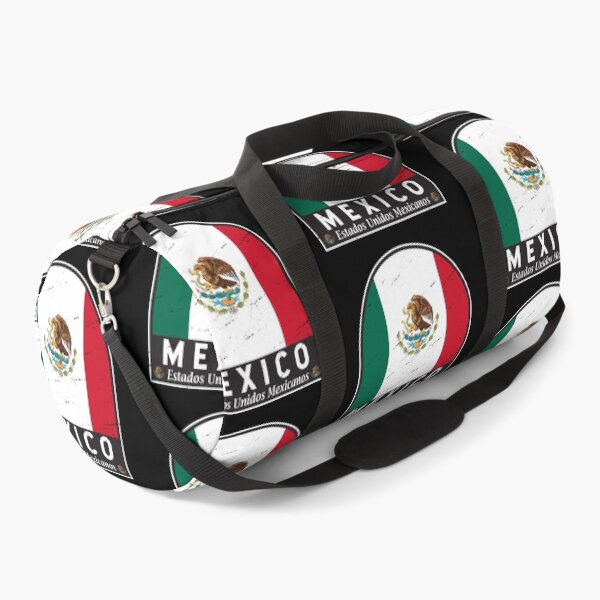 Item preview, Mexico Flag Emblem Distressed Vintage designed and sold by KrisSidDesigns.
