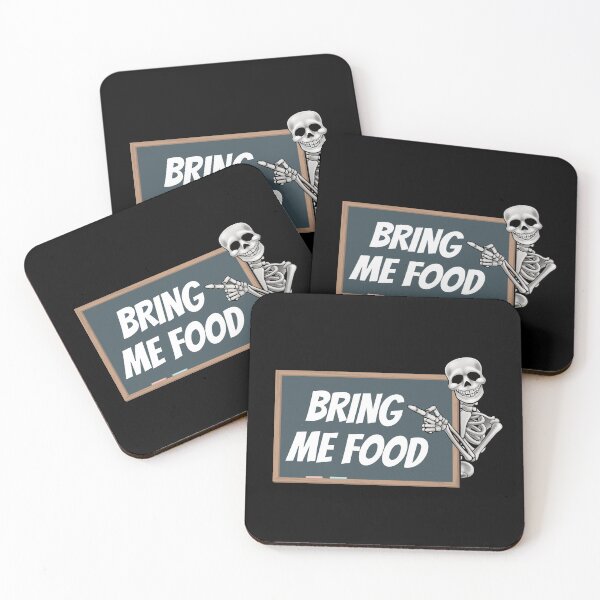 Item preview, Bring Me Food Please, Blackboard Skeleton Teacher designed and sold by hiunlimit.