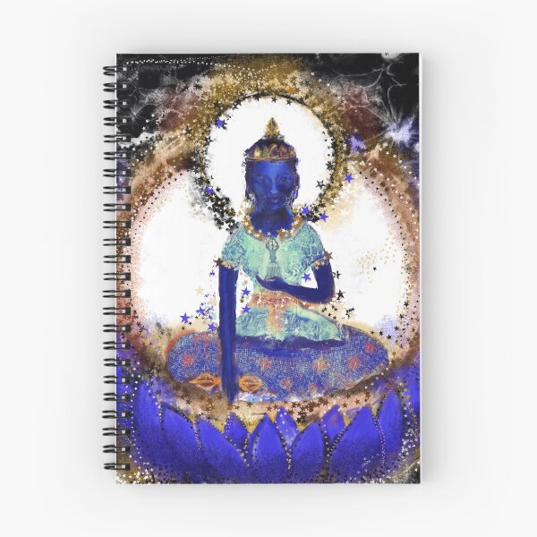 Item preview, Locana, Buda azul de Oriente designed and sold by Visuddhi.