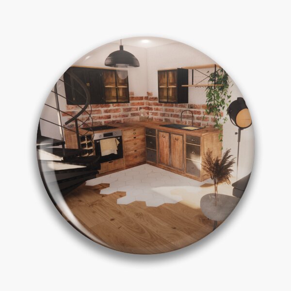 Item preview, Interior decoration - Living room/kitchen designed and sold by EloAuPaysDuGame.