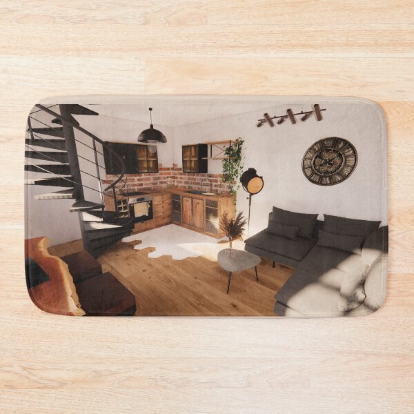 Item preview, Interior decoration - Living room/kitchen designed and sold by EloAuPaysDuGame.
