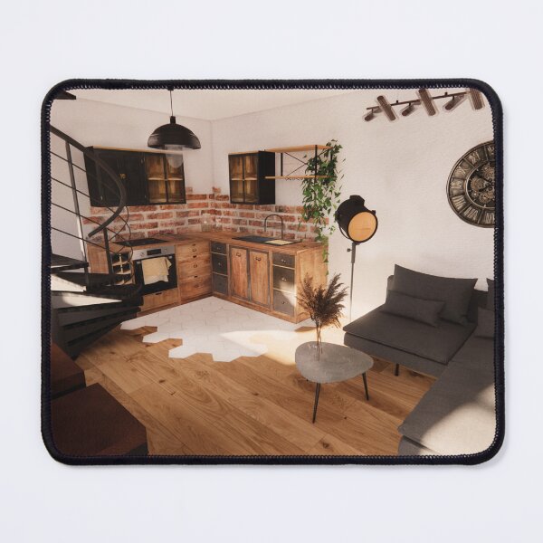 Item preview, Interior decoration - Living room/kitchen designed and sold by EloAuPaysDuGame.