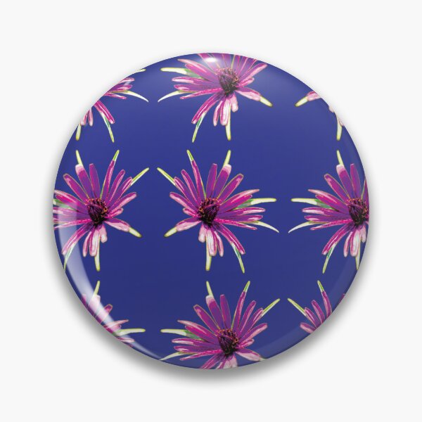 Item preview, Purple Flower Repeat Pattern - Wild Salsify on Violet designed and sold by sleepingdogprod.