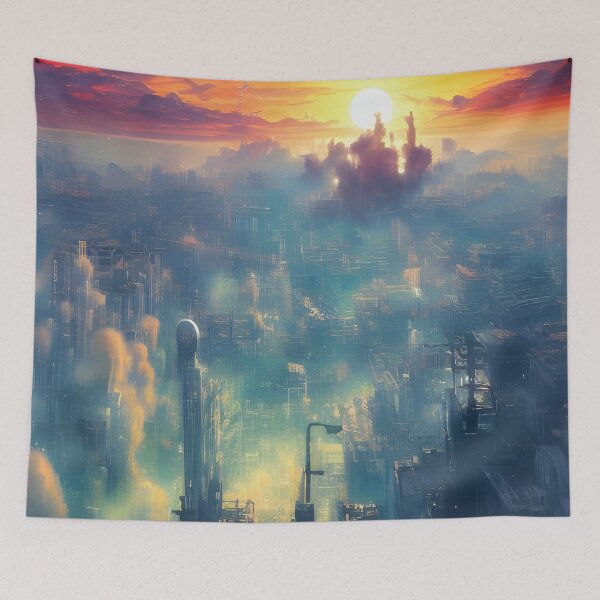 Item preview, Foggy City designed and sold by Lucian Lupescu.