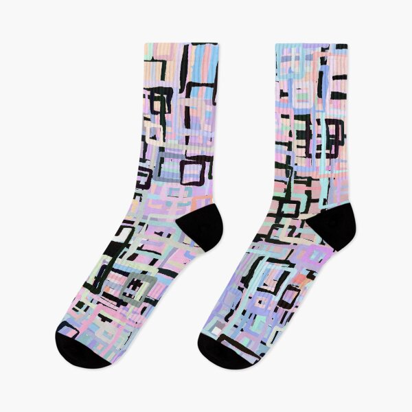 Item preview, Pastel and Black Layered Squares designed and sold by Cato99.