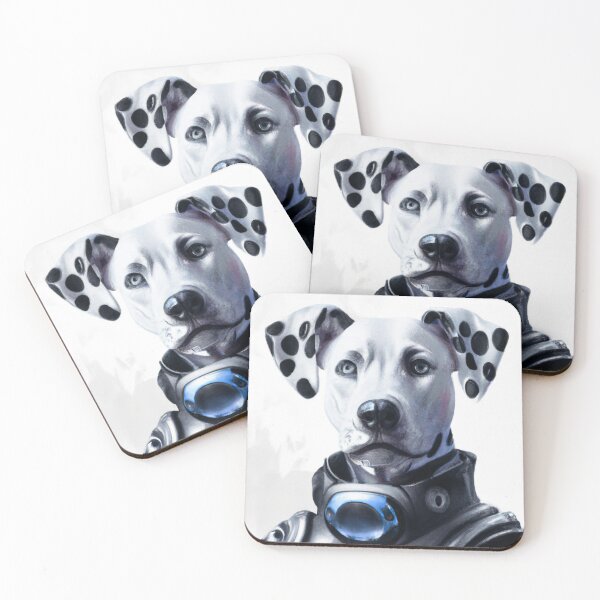 Item preview, Cyberpunk Dalmatian designed and sold by SteamedpunkVegg.