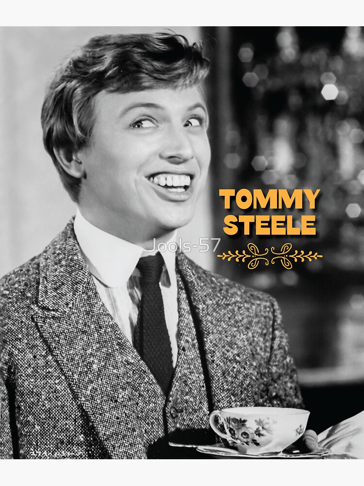 "Tommy Steele" Sticker for Sale by Jools57 Redbubble