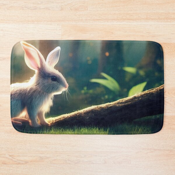 Item preview, Cute bunny in an enchanted forest illustration designed and sold by RK - Shop.