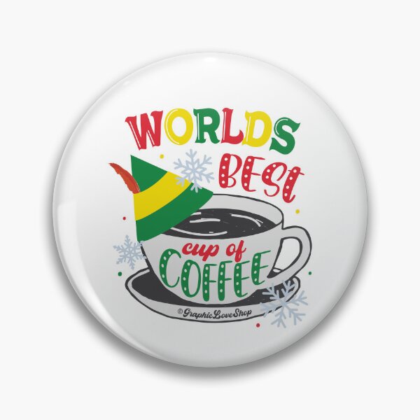 Item preview, Buddy Elf, World's Best Cup of Coffee © GraphicLoveShop designed and sold by Graphic Love Shop.