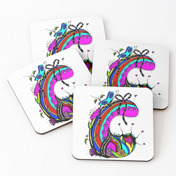 Item preview, The Letter C  Coloured with Transparent Background designed and sold by Heatherian.