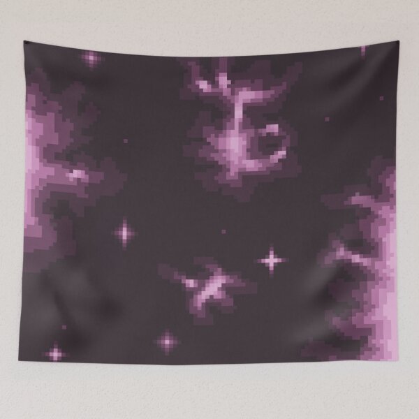Item preview, Pink Nebula Universe Pixel Art designed and sold by Skinpedia.