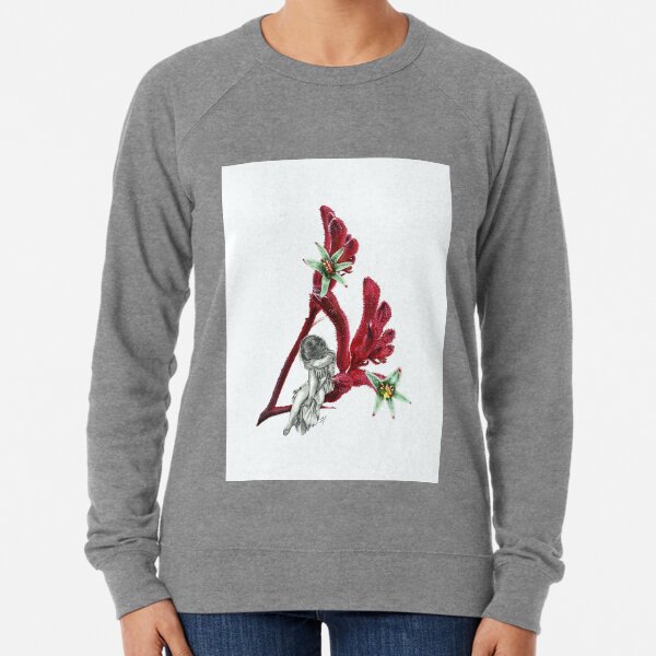 Nurtured By Kangaroo Paw Lightweight Sweatshirt