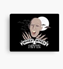 Wakey Wakey Petyr Canvas Print