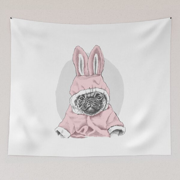Item preview, Bunny Pug designed and sold by karolaan.