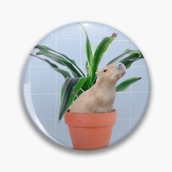 Item preview, Capybara in a Plant designed and sold by Capyverse.