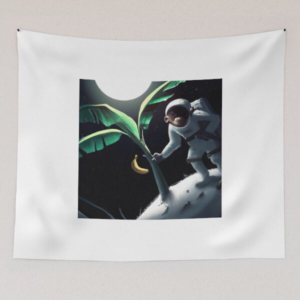 Item preview, Going bannas in outerspace designed and sold by SpaceyandLazy.