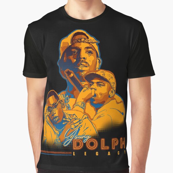 Louis vuitton Holy Mountain Printed T-Shirt of Young Dolph on the