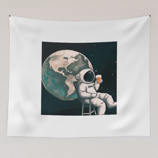 Item preview, Astronauts day off designed and sold by SpaceyandLazy.