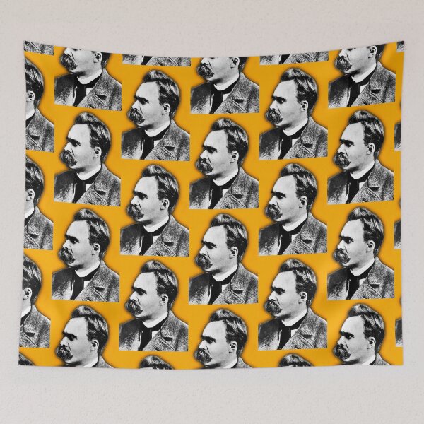 Item preview, Friedrich Nietzsche Artwork | Friedrich Nietzsche Portrait | Friedrich Nietzsche Wall Art  designed and sold by Suyogsonar25.