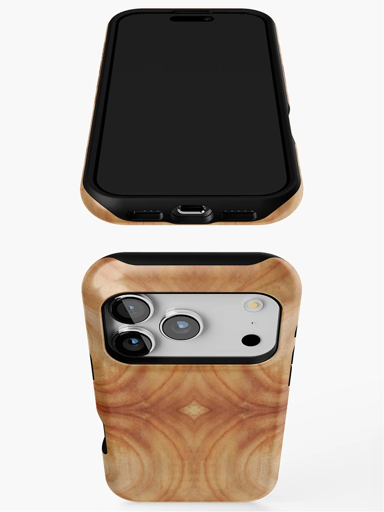 Thumbnail 3 of 4, iPhone Case, Tree Rings designed and sold by TLTextiles.