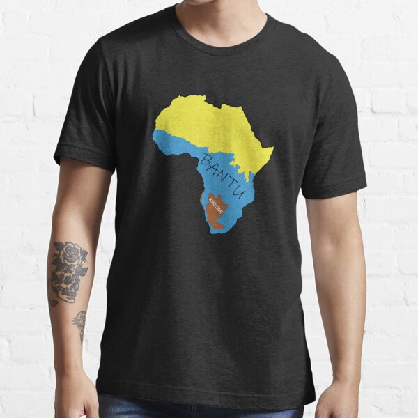 Bontu Kids' Unisex African Print Africa Map T-shirt (Plum/ New