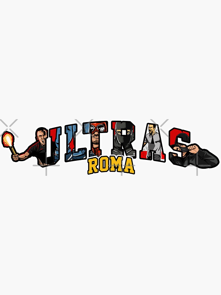 ULTRAS ROMA Sticker for Sale by sixelvn
