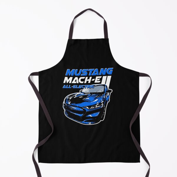 Item preview, All-Electric Mach-E Stacked in Grabber Blue designed and sold by zealology.