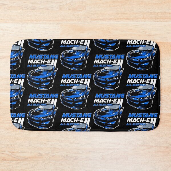 Item preview, All-Electric Mach-E Stacked in Grabber Blue designed and sold by zealology.