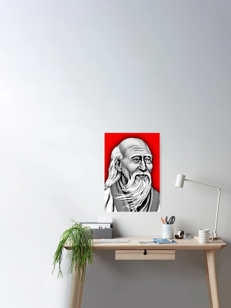 Lao Tzu Artwork, Lao Tzu Portrait, Laozi Wall Art  Poster for Sale by  Suyogsonar25