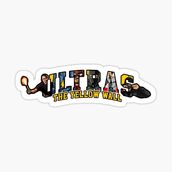 ULTRAS INDIAN STRIP STICKERS 001