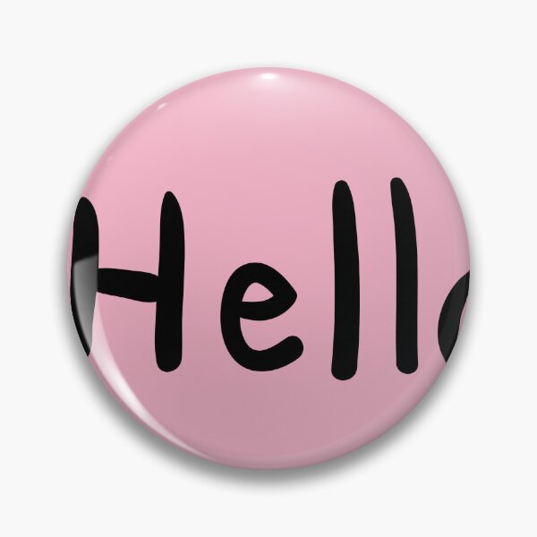 Item preview, speech bubble Hello designed and sold by artMoni.