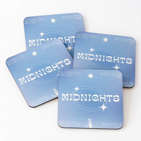 Item preview, MIDNIGHTS MINIMALIST POSTER TS10  designed and sold by cottagecorococo.